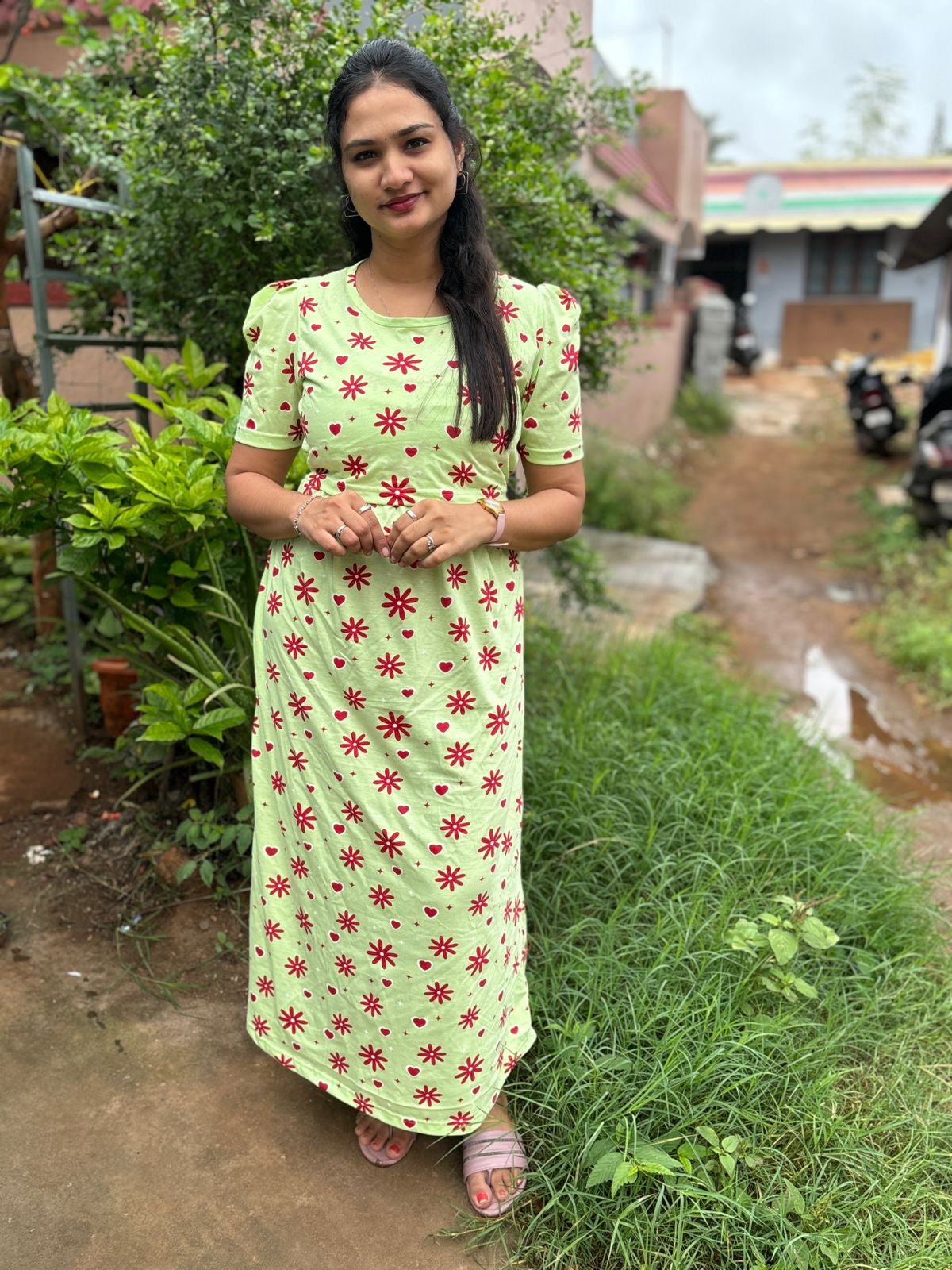 Zipless maternity and feeding wear - Full Length