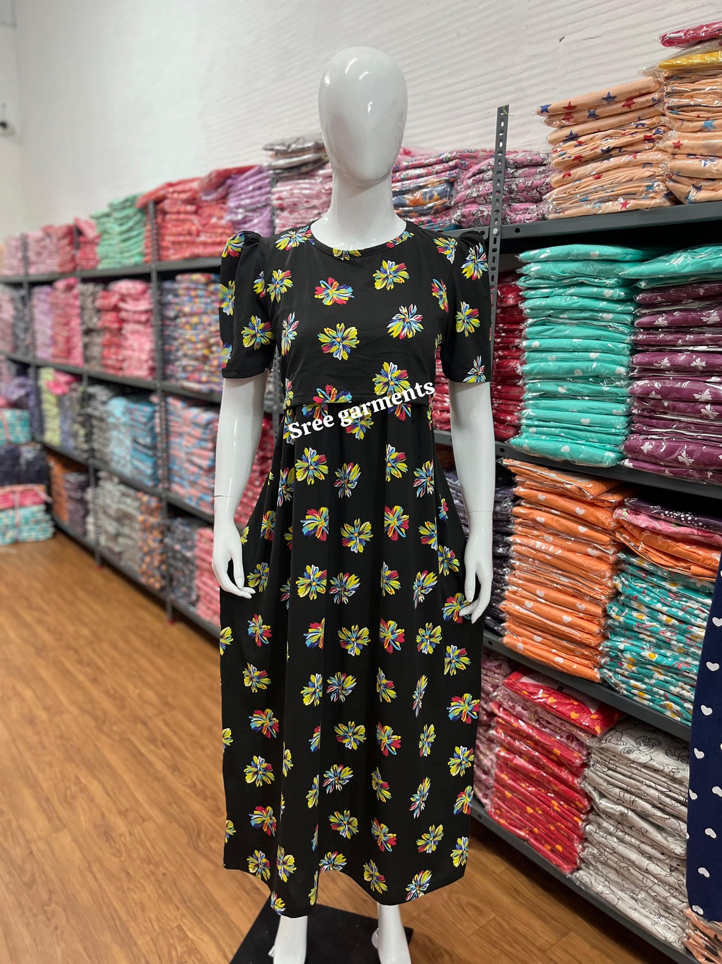 Zipless maternity and feeding wear - Full Length