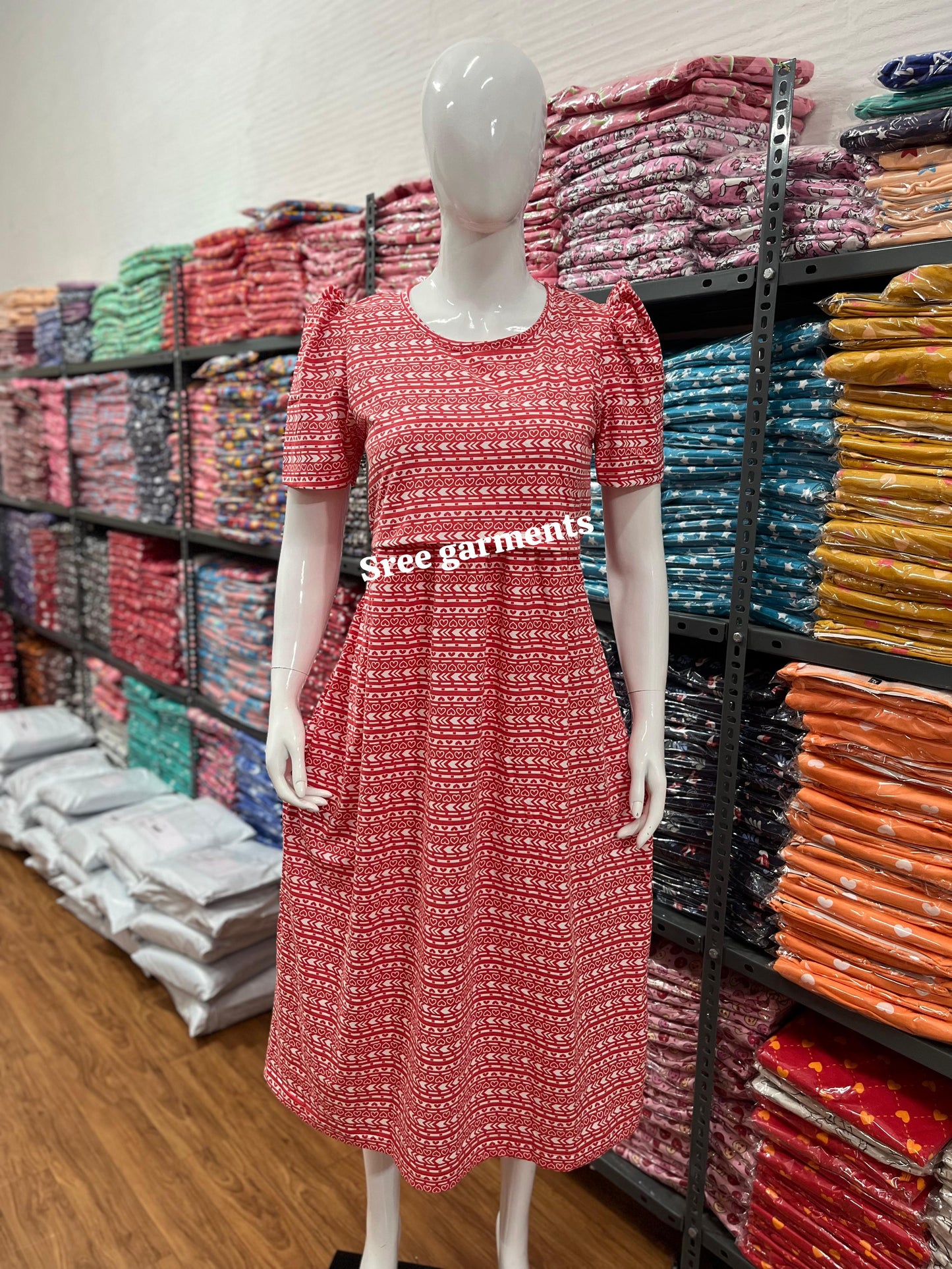 Zipless maternity and feeding wear - ankle length
