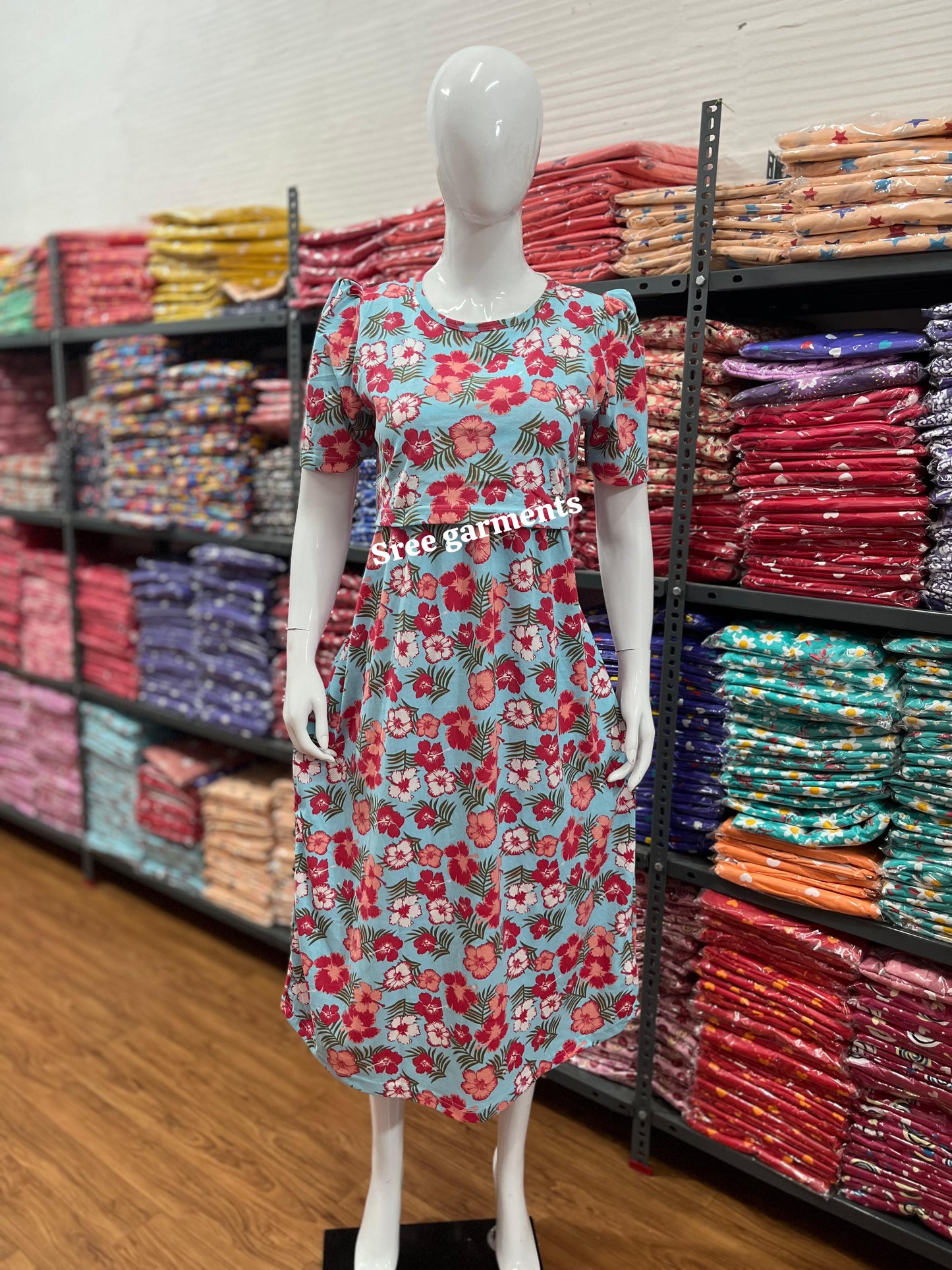 Zipless maternity and feeding wear - ankle length