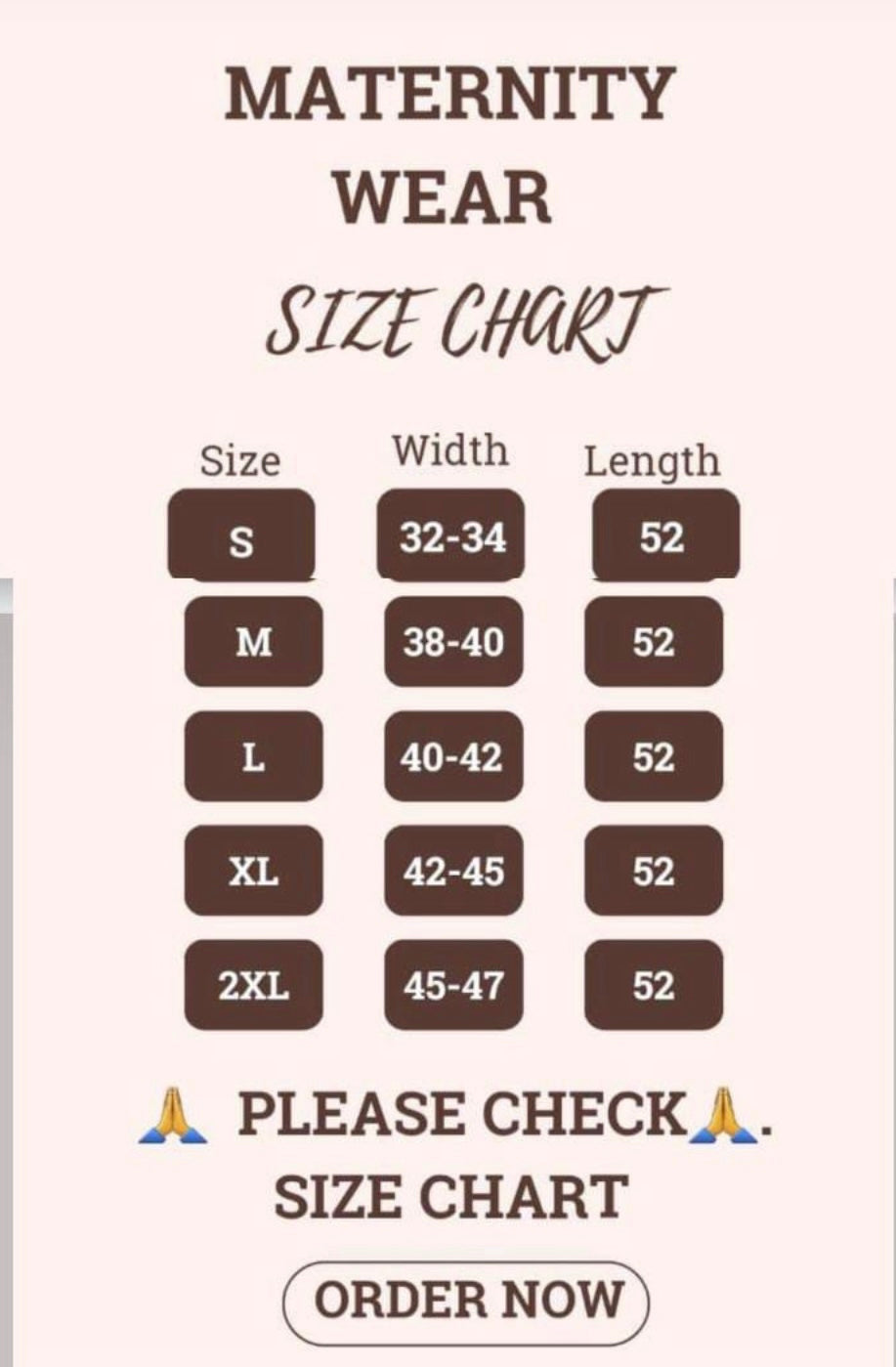 Zipless maternity and feeding wear - Full Length