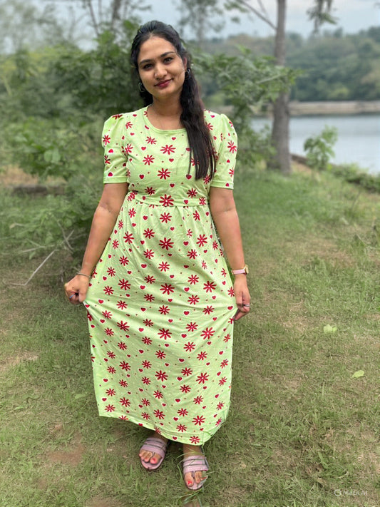 Zipless maternity and feeding wear - Full Length
