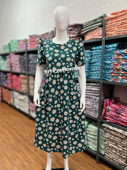 Zipless maternity and feeding wear - ankle length