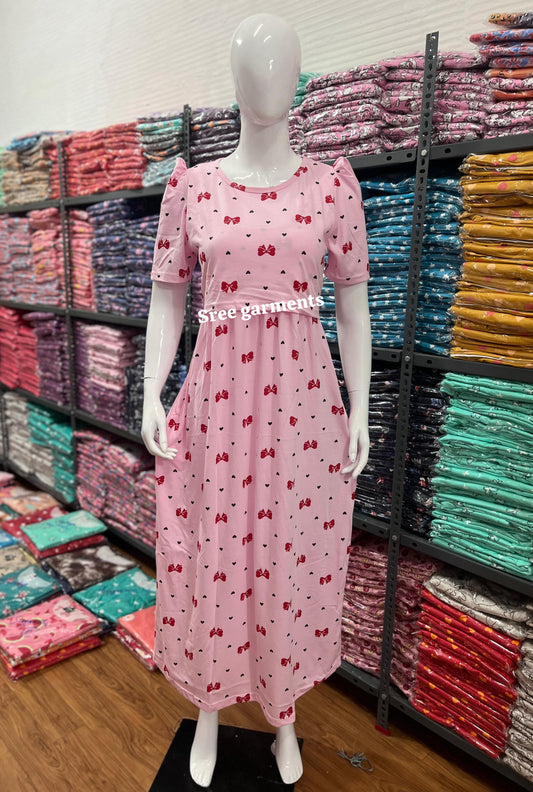 Zipless maternity and feeding wear - Full Length
