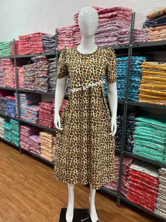 Zipless maternity and feeding wear - ankle length