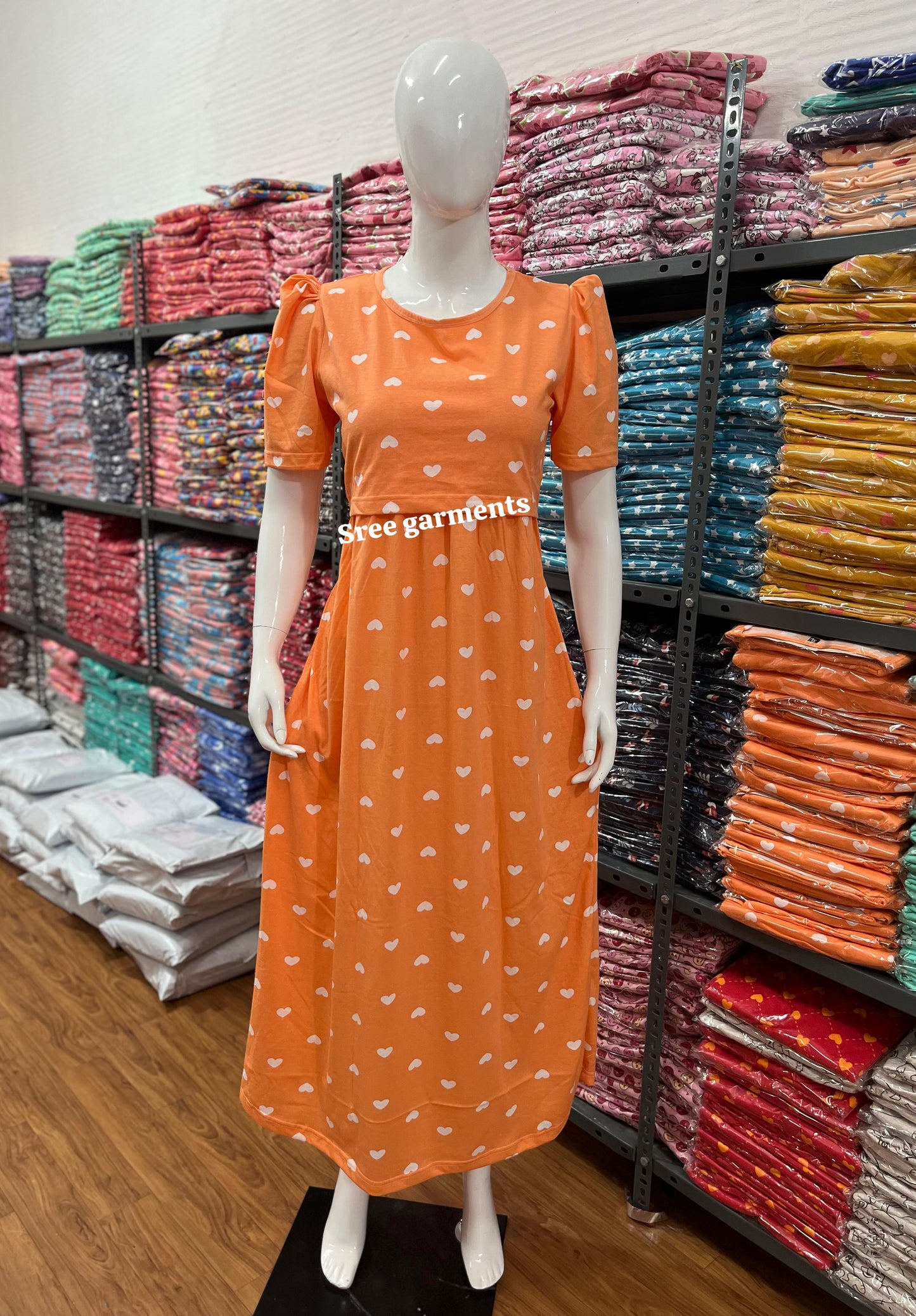 Zipless maternity and feeding wear - Full Length