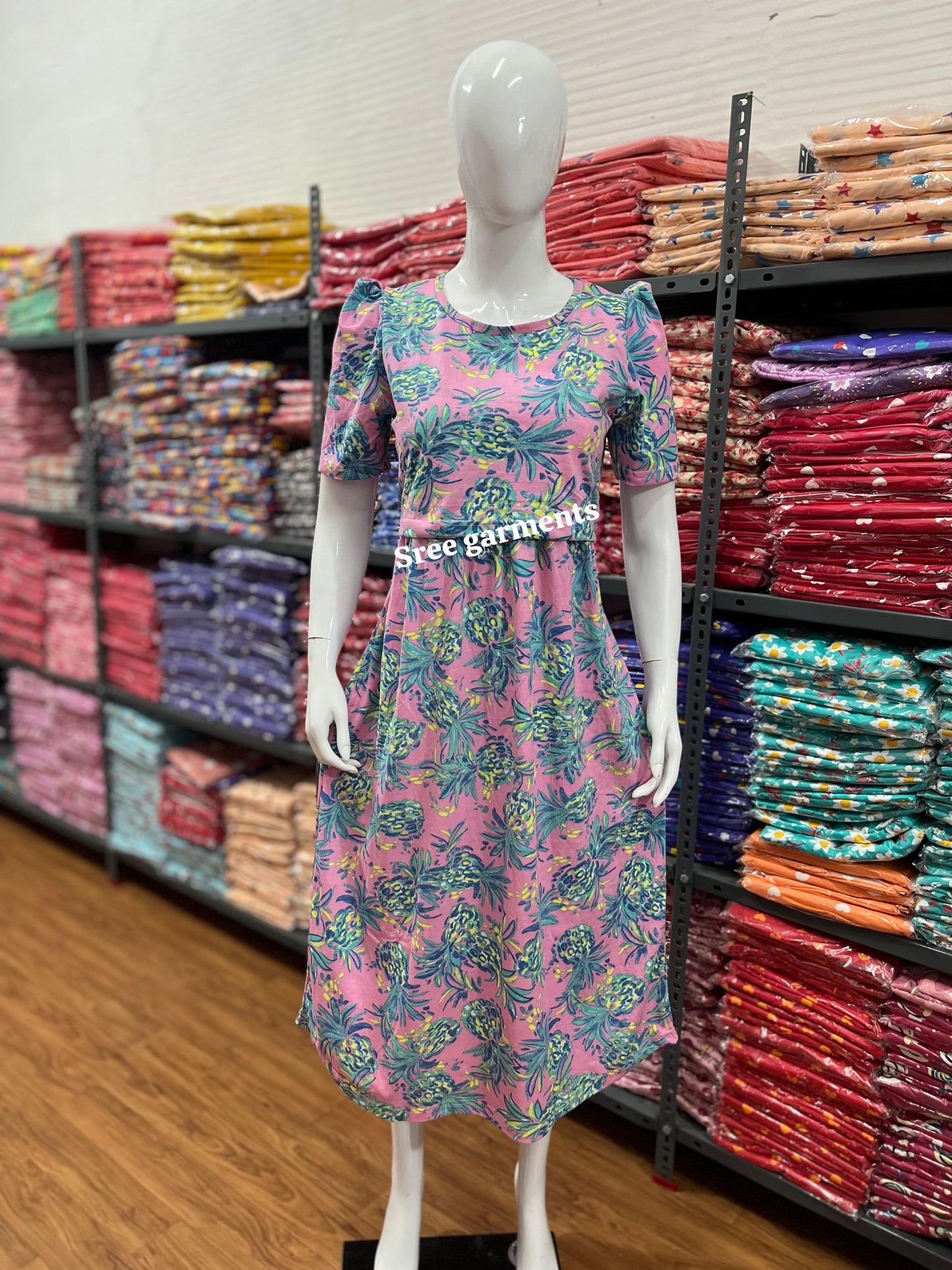 Zipless maternity and feeding wear - ankle length