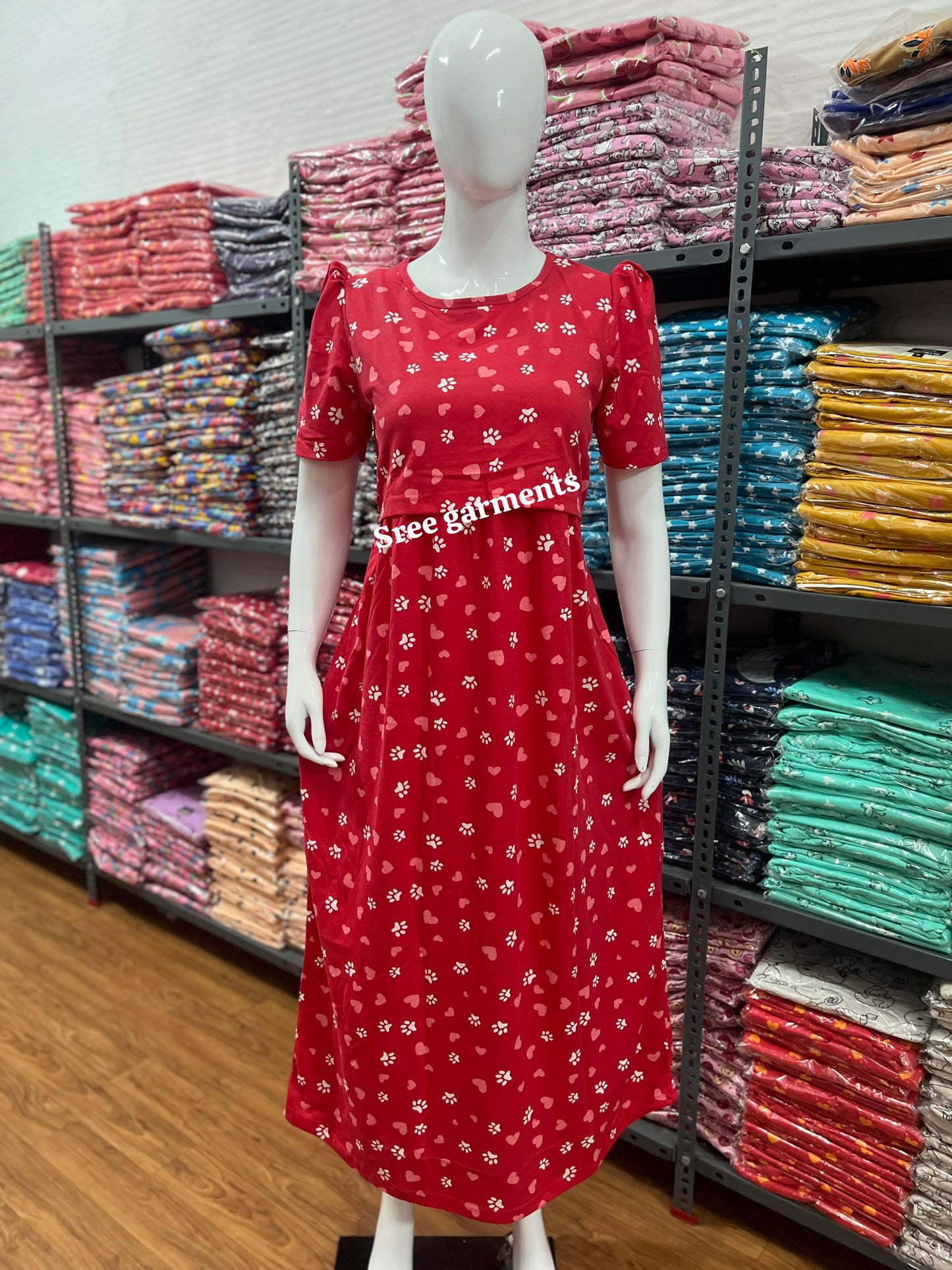 Zipless maternity and feeding wear - Full Length